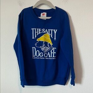 Salty Dog Cafe Blue Kids Sweatshirt
